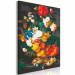 Paint by Number Kit Baroque Nature - Sumptuous Bouquet of Colorful Flowers against a Dark Background 147337 additionalThumb 4