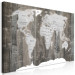 Large canvas print World Map: Wooden World II [Large Format] 149137 additionalThumb 2