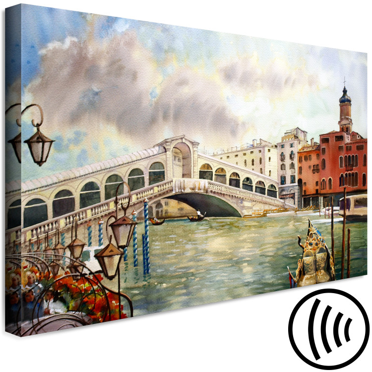 Canvas Rialto Bridge - Romantic View of Venice in the Morning 149737 additionalImage 6