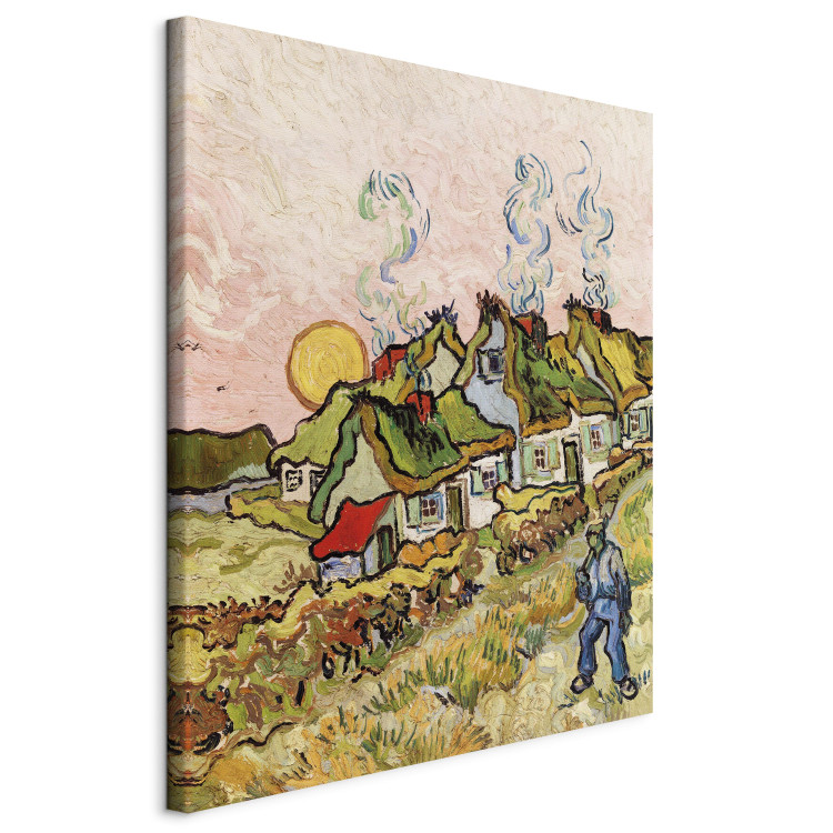 Reproduction Painting Country Houses at Sunset 150337 additionalImage 2