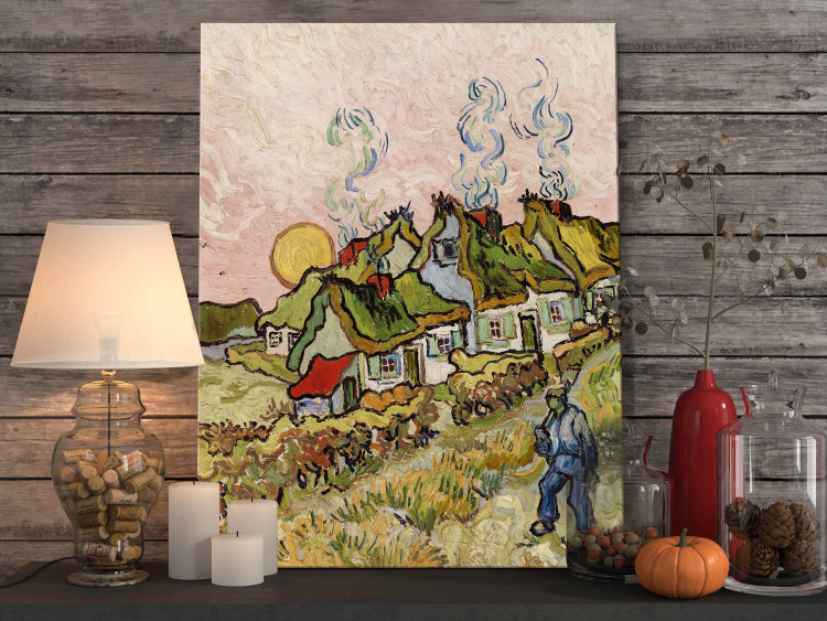 Reproduction Painting Country Houses at Sunset 150337 additionalImage 4