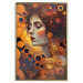 Wall Poster A Pensive Woman - A Portrait Inspired by the Works of Gustav Klimt 151137 additionalThumb 21