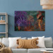 Canvas Colorful Nature - A Composition of Energetic Palm Leaves and Monstera 151237 additionalThumb 3