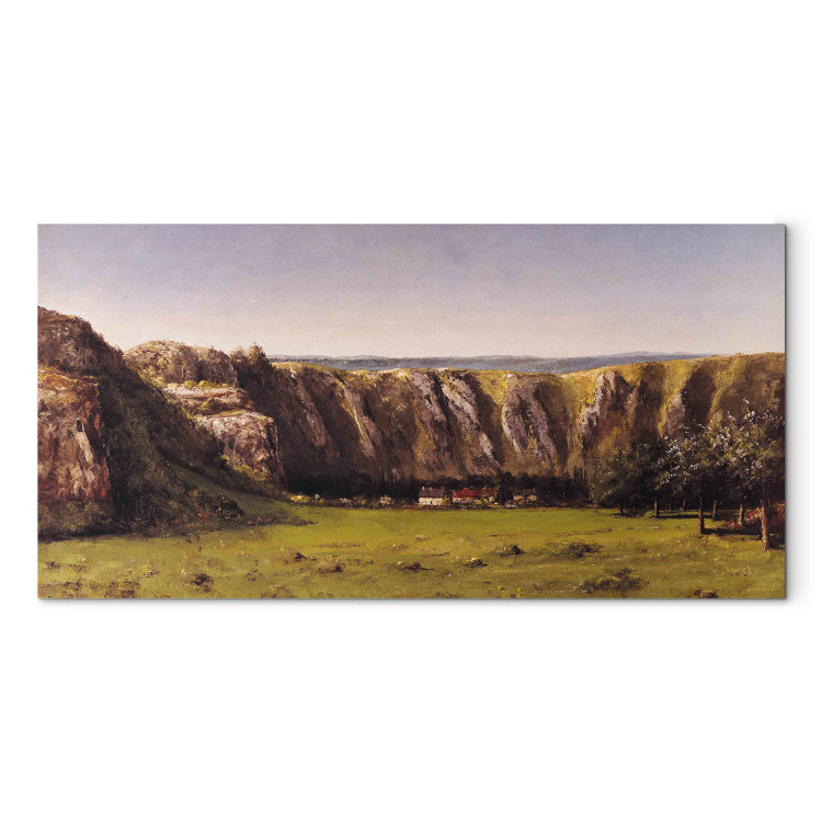 Art Reproduction Rocky landscape near Flagey 152837
