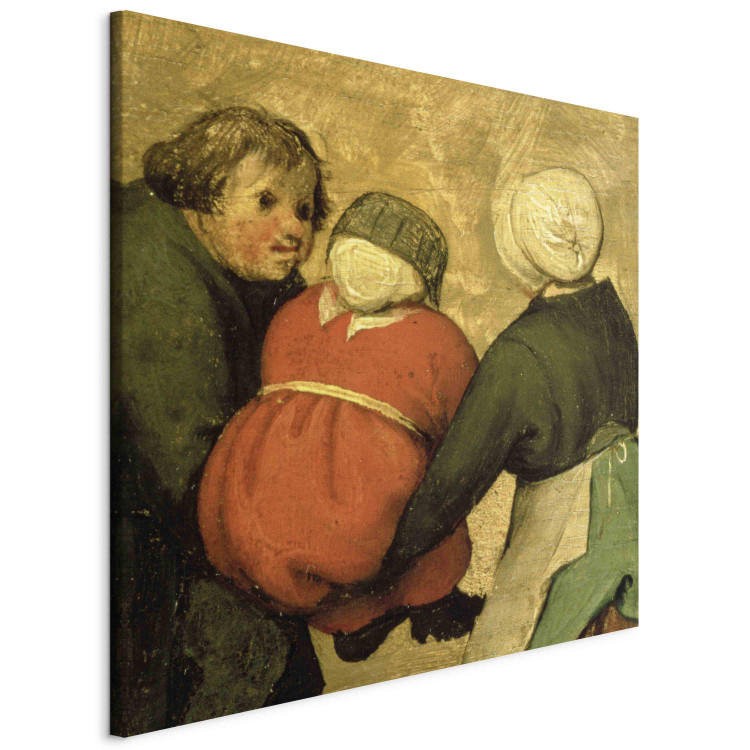 Reproduction Painting Children's Games (Kinderspiele): detail of a child carried by two others 153437 additionalImage 2