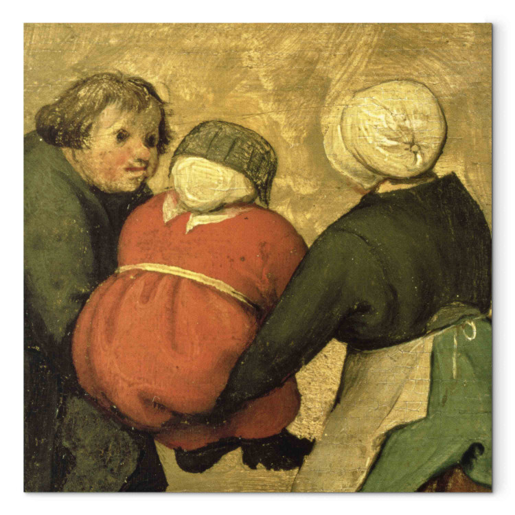 Reproduction Painting Children's Games (Kinderspiele): detail of a child carried by two others 153437 additionalImage 7