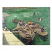 Art Reproduction Landing Stage with Boats 154137