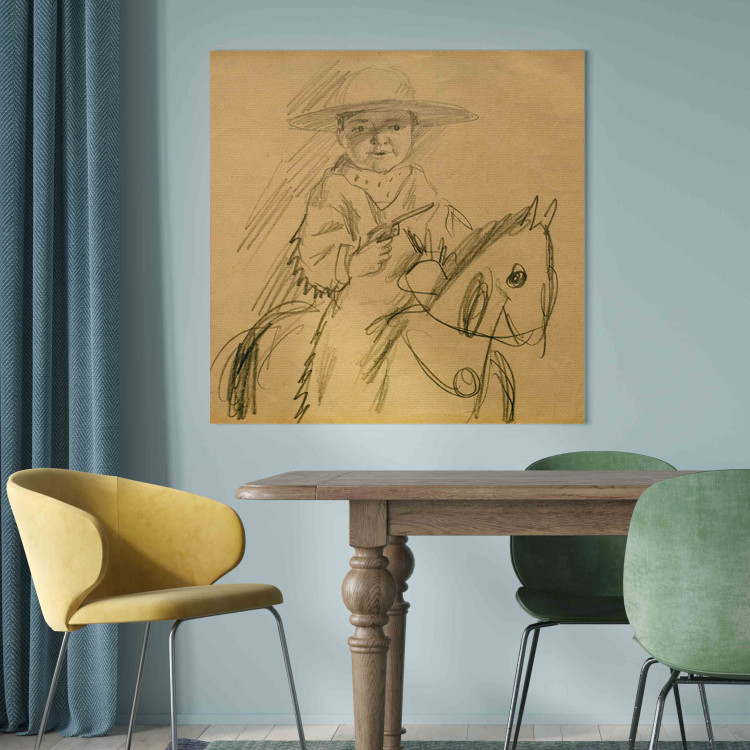 Reproduction Painting Walter als Cowboy 157637 additionalImage 5
