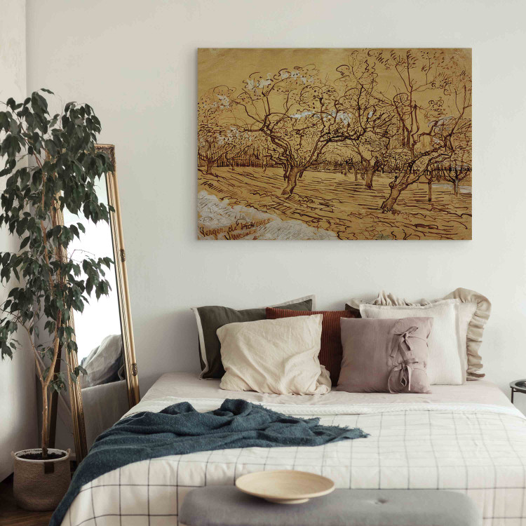 Art Reproduction Orchard with Blossoming Plum Trees  159737 additionalImage 3