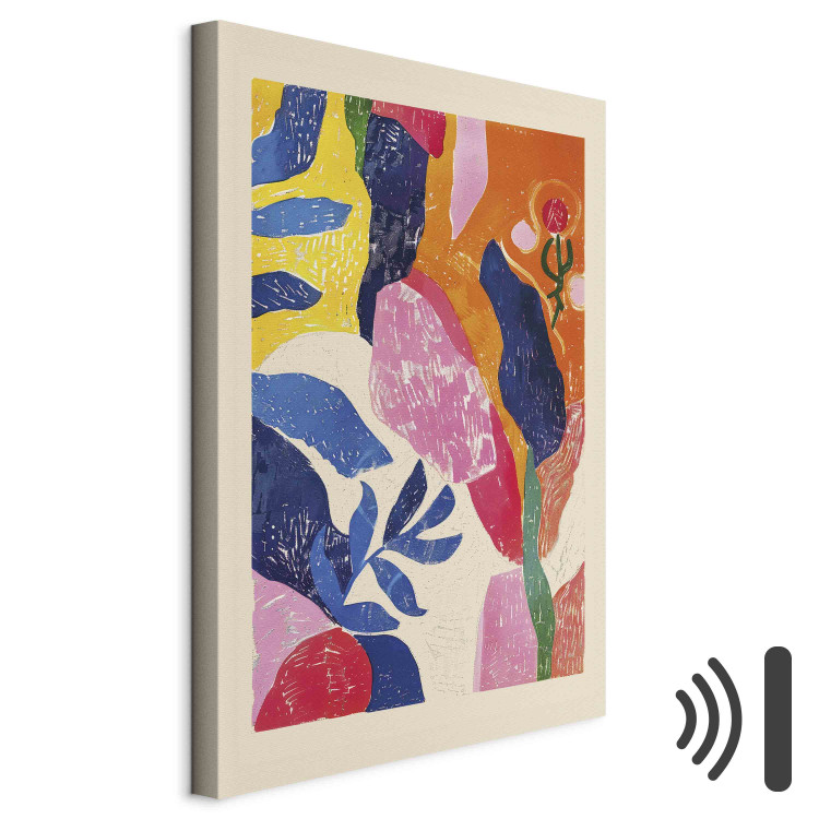 Canvas Print Colorful Abstraction - A Composition Inspired by the Work of Henri Matisse 159937 additionalImage 8
