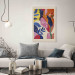 Canvas Print Colorful Abstraction - A Composition Inspired by the Work of Henri Matisse 159937 additionalThumb 5