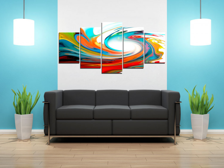Canvas Colorful swirl 55837 additionalImage 3