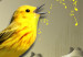 Canvas Yellow bird singing 56237 additionalThumb 5