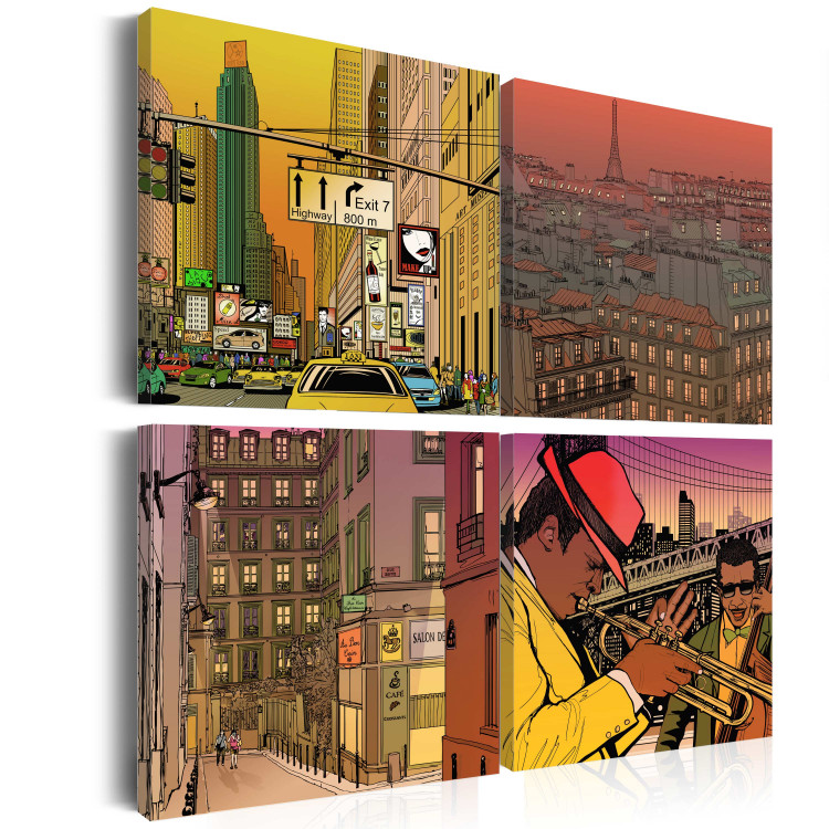 Canvas Print Maybe Paris, maybe New york... 58437 additionalImage 2