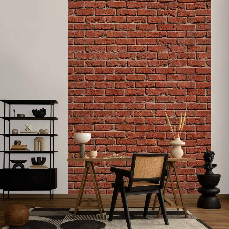 Photo Wallpaper Brick - simple design 60937 additionalImage 4