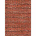 Photo Wallpaper Brick - simple design 60937 additionalThumb 1