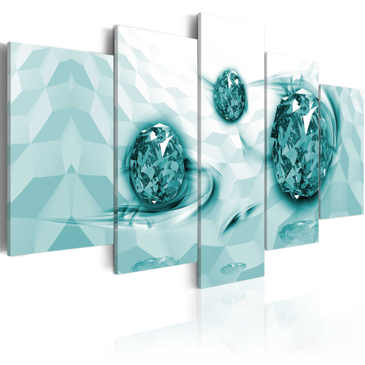 Canvas Print Embedded In Turquoise 62137 additionalImage 2