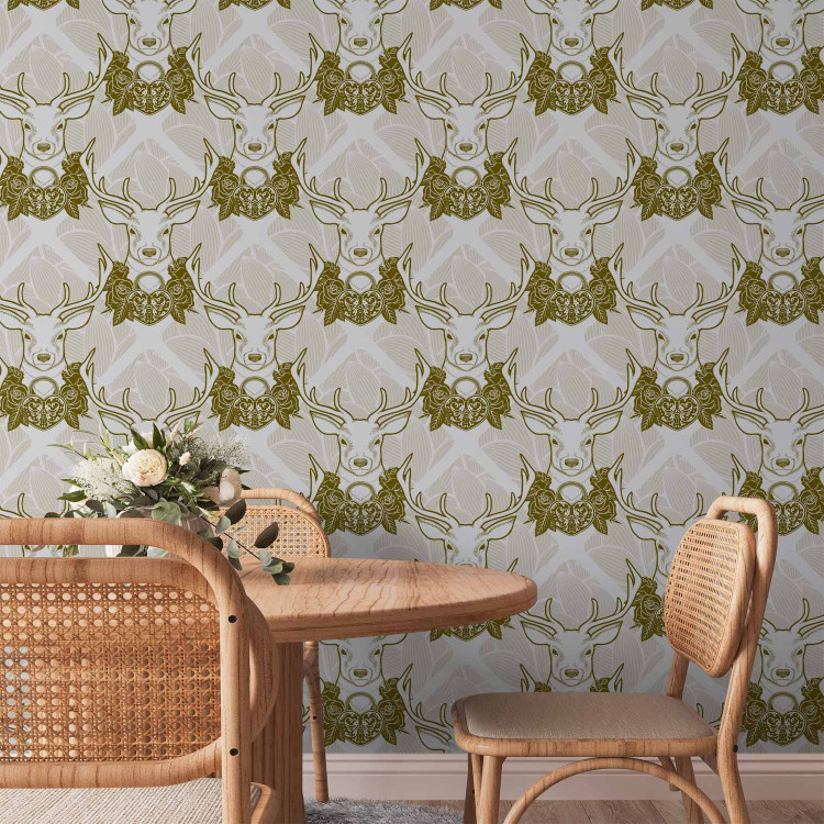 Modern Wallpaper The antlers 89337 additionalImage 8