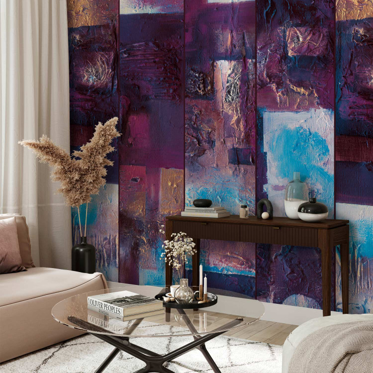 Modern Wallpaper Winter evening - abstract 89737