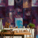 Modern Wallpaper Winter evening - abstract 89737 additionalThumb 4