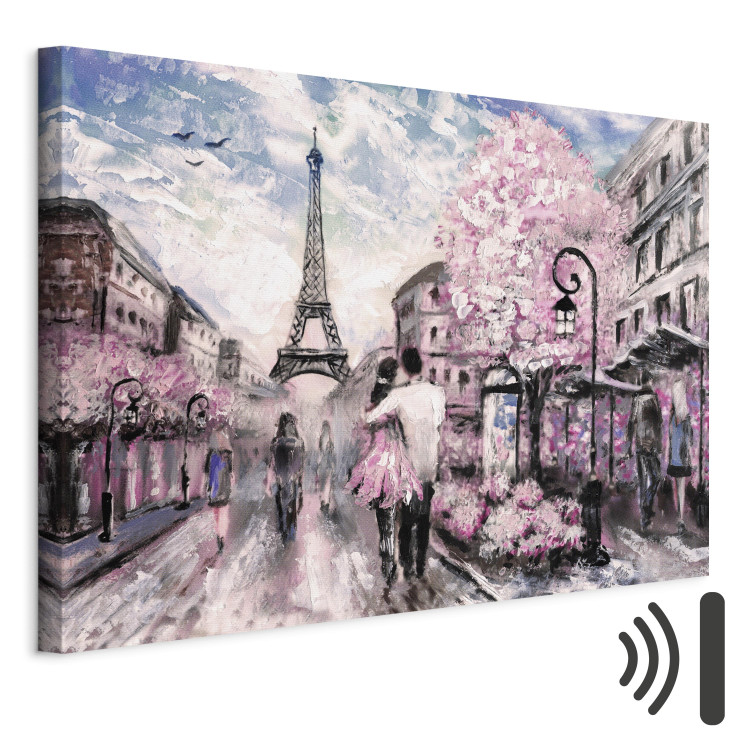Canvas Art Print Pink Paris 95037 additionalImage 8