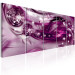 Canvas Crazy Spheres (5-piece) - Abstract Explosion of Purple Shine 105047 additionalThumb 2