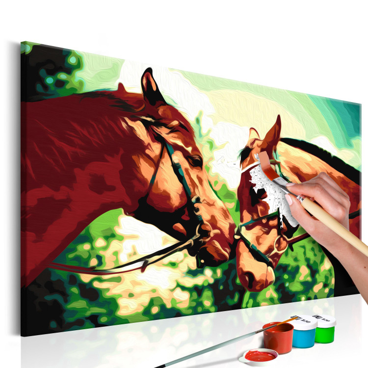 Paint by Number Kit Two Horses  107147 additionalImage 3
