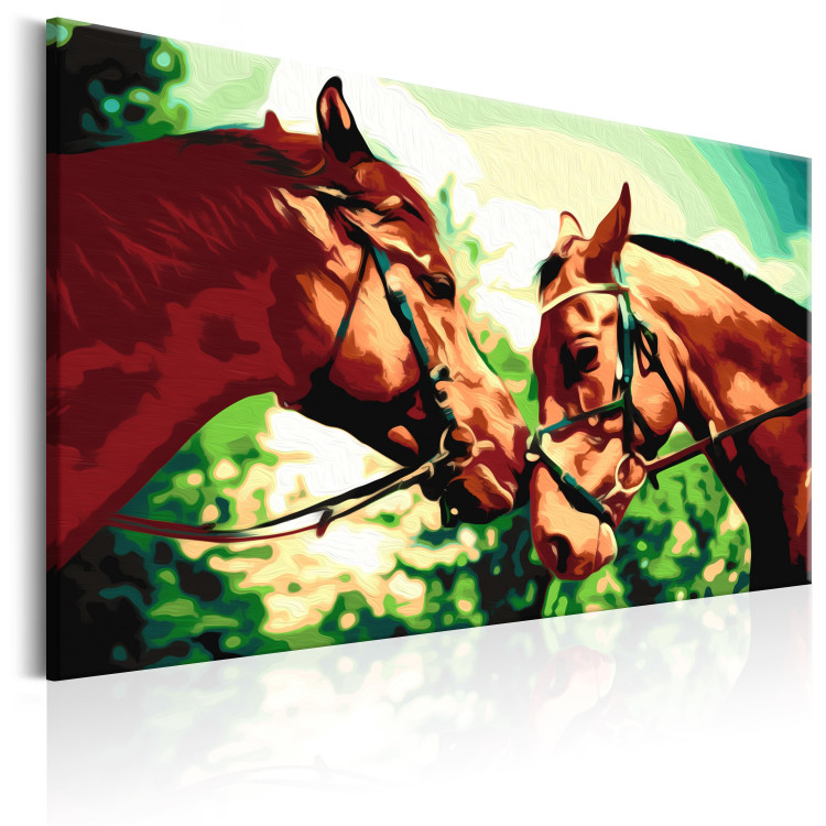 Paint by Number Kit Two Horses  107147 additionalImage 5