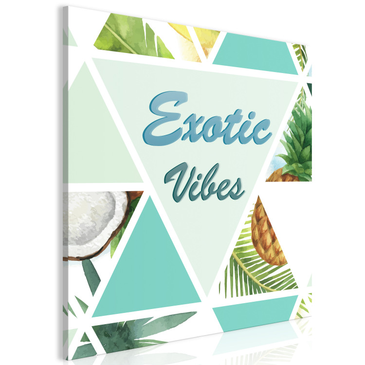 Canvas Print Exotic Vibes (Square) 114547 additionalImage 2