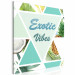 Canvas Print Exotic Vibes (Square) 114547 additionalThumb 2