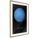 Poster Neptune - blue planet and simple English text against black 116747 additionalThumb 8