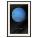 Poster Neptune - blue planet and simple English text against black 116747 additionalThumb 18