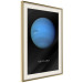Poster Neptune - blue planet and simple English text against black 116747 additionalThumb 2