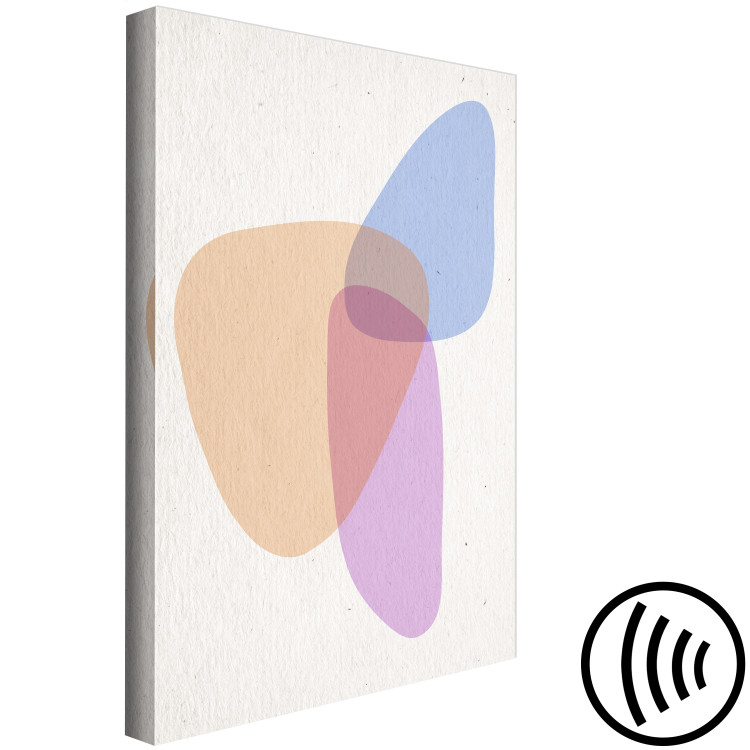 Canvas Print Penetration of colours - three colours mashed together 116947 additionalImage 6