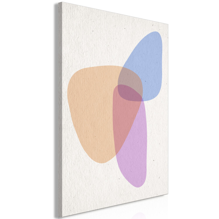 Canvas Print Penetration of colours - three colours mashed together 116947 additionalImage 2