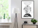 Poster Marble Circles - black and white composition with three geometric figures 117347 additionalThumb 6