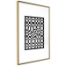 Wall Poster Distorted Checkerboard - black and white geometric abstract 117447 additionalThumb 8