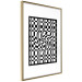 Wall Poster Distorted Checkerboard - black and white geometric abstract 117447 additionalThumb 14