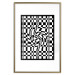 Wall Poster Distorted Checkerboard - black and white geometric abstract 117447 additionalThumb 16