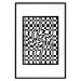Wall Poster Distorted Checkerboard - black and white geometric abstract 117447 additionalThumb 24