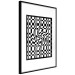 Wall Poster Distorted Checkerboard - black and white geometric abstract 117447 additionalThumb 10