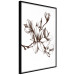Poster Renaissance Magnolias - black and white composition with delicate flowers 119047 additionalThumb 10