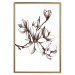 Poster Renaissance Magnolias - black and white composition with delicate flowers 119047 additionalThumb 20