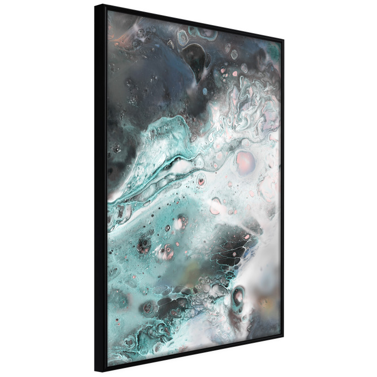 Wall Poster Marine Elements - artistic abstraction in streaks in a modern style 119147 additionalImage 12