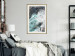 Wall Poster Marine Elements - artistic abstraction in streaks in a modern style 119147 additionalThumb 20