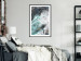 Wall Poster Marine Elements - artistic abstraction in streaks in a modern style 119147 additionalThumb 4