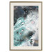 Wall Poster Marine Elements - artistic abstraction in streaks in a modern style 119147 additionalThumb 23