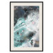 Wall Poster Marine Elements - artistic abstraction in streaks in a modern style 119147 additionalThumb 22
