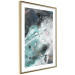 Wall Poster Marine Elements - artistic abstraction in streaks in a modern style 119147 additionalThumb 6