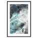 Wall Poster Marine Elements - artistic abstraction in streaks in a modern style 119147 additionalThumb 26